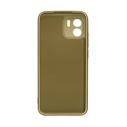 Xiaomi Redmi A2 Telefontok - Metalic - arany szilikon hátlap tok-1