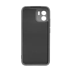 Xiaomi Redmi A2 Telefontok - Metalic - szürke szilikon hátlap tok-1