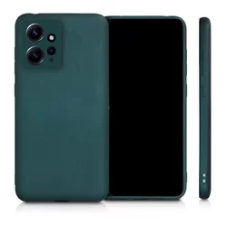 Xiaomi Redmi Note 12 4G / LTE Telefontok - zöld szilikon tok-2