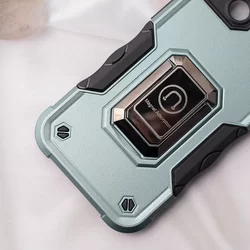 iPhone 11 Telefontok - Defender Bulky - zöld ütésálló, kitámasztható hátlap tok-4