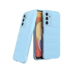 Samsung Galaxy A54 5G Telefontok - Pastel Armor - szürkéskék szilikon hátlap tok-3