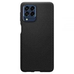 Samsung Galaxy M33 5G Telefontok - SPIGEN Liquid Air Matt Fekete tok-9