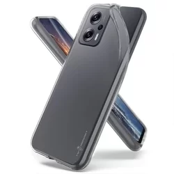 Xiaomi Redmi Note 12T Pro 5G Telefontok - átlátszó szilikon tok-1
