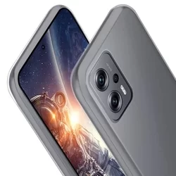 Xiaomi Redmi Note 12T Pro 5G Telefontok - átlátszó szilikon tok-3