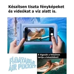 SPIGEN A610 Telefontok - szürkéskék vízálló tok (6,8 coll-ig)-2