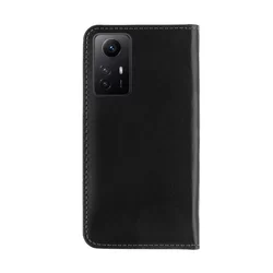Xiaomi Redmi Note 12S Telefontok - Tactical Field fekete szilikon keretes könyvtok mágneses ráhajtófüllel-1