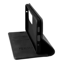 Honor 90 5G Telefontok - Tactical Xproof fekete szilikon keretes mágneses könyvtok-2