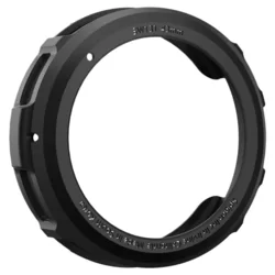 Okosóra védő tok - Samsung Galaxy Watch6 Classic (43 mm) - SPIGEN LIQUID AIR fekete szilikon védőtok-6