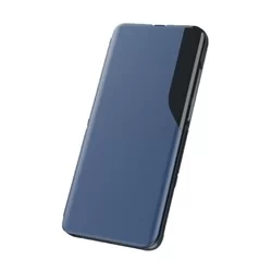 Xiaomi Redmi 9T / Poco M3 Telefontok - Eco View bőrhatású kék mágneses könyvtok-1