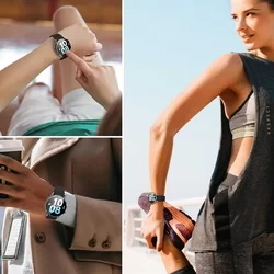 Okosóra védő tok - Samsung Galaxy Watch6 (40 mm) - Tech-Protect Defense360 - átlátszó védőtok-3