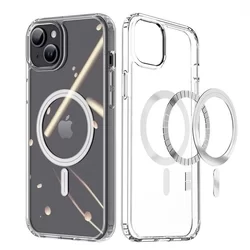 iPhone 15 Plus Telefontok - Dux Ducis Clin Mag - MagSafe kompatibilis átlátszó hátlap tok-2