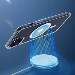 iPhone 15 Plus Telefontok - Dux Ducis Clin Mag - MagSafe kompatibilis átlátszó hátlap tok-4