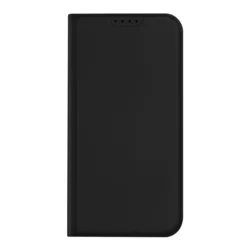 iPhone 15 Telefontok - Dux Ducis fekete kinyitható tok-1