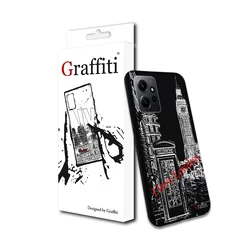 Xiaomi Redmi Note 12 4G / LTE Telefontok - Graffiti No.200 mintás szilikon tok-1