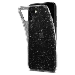 iPhone 11 Telefontok - SPIGEN LIQUID CRYSTAL átlátszó szilikon hátlap tok-6