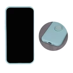 Xiaomi Redmi Note 12 4G / LTE Telefontok - Forcell Silicone Ring zöld tok kitámasztóval-1