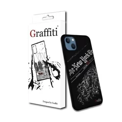 iPhone 15 Telefontok - Graffiti No. 206 mintás szilikon tok-2