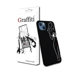 iPhone 15 Telefontok - Graffiti No. 227 mintás szilikon tok-2