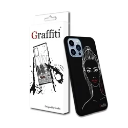 iPhone 15 Pro Telefontok - Graffiti No.197 mintás szilikon tok-2