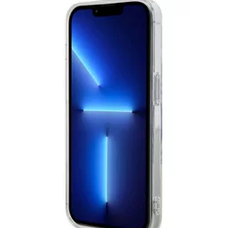 iPhone 15 Pro Max Telefontok - Karl Lagerfeld Ikonik MagSafe átlátszó hátlap tok-4