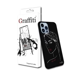 iPhone 15 Pro Max Telefontok - Graffiti No.207 mintás szilikon tok-2