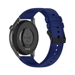 Huawei Watch GT 4 (46 mm) okosóra szíj - Strap One kék szilikon (22 mm)-1