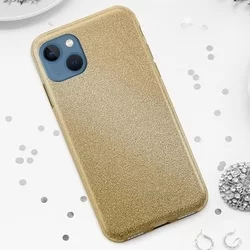 iPhone 15 Telefontok - Arany Shiny tok-3