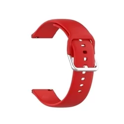 Okosóra szilikon szíj - Huawei Watch GT 4 (46 mm) szíj - Strap - piros szilikon szíj (szíj szélesség: 22 mm)-1
