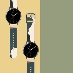 Okosóra szilikon szíj - Huawei Watch GT 4 (46 mm) szíj - Strap Moro color 13 színes szilikon szíj (szíj szélesség: 22 mm)-1