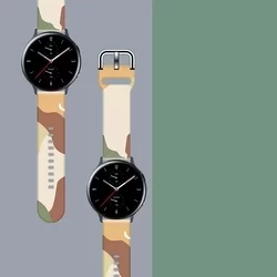 Okosóra szilikon szíj - Huawei Watch GT 4 (46 mm) szíj - Strap Moro color 16 színes szilikon szíj (szíj szélesség: 22 mm)-1