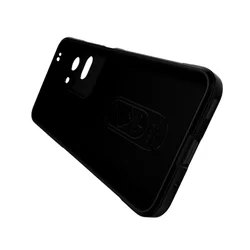 Honor 90 Lite 5G Telefontok - Pastel Armor - fekete szilikon hátlap tok-1