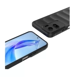 Honor 90 Lite 5G Telefontok - Pastel Armor - fekete szilikon hátlap tok-3
