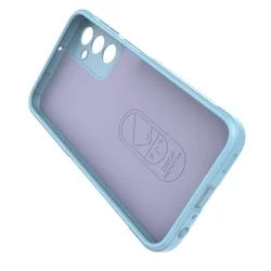 Samsung Galaxy A24 4G / LTE Telefontok - Pastel Armor - égkék szilikon hátlap tok-4