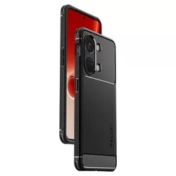 ONEPLUS NORD 3 Telefontok - SPIGEN RUGGED ARMOR Matt Fekete tok-8