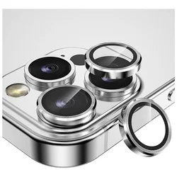  Kameralencse védőkeret - iPhone 15 Pro - Metal - üveg-1