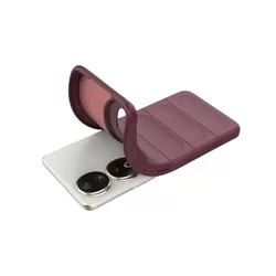 Honor 90 5G Telefontok - Pastel Armor - burgundi szilikon hátlap tok-1