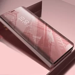 Samsung Galaxy A34 5G Telefontok - Rose gold Clear View Tok-3