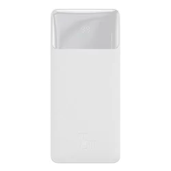 BASEUS Bipow Powerbank - fehér power bank 10000mAh LED kijelzővel-2