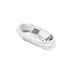Adatkábel: Samsung EP-DN930CWE - USB / Type-C (USB-C) gyári fehér adatkábel 1,2m-1