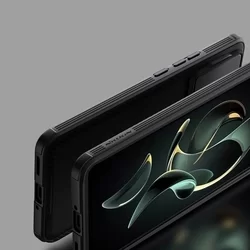 Xiaomi 13T Pro 5G Telefontok - Nillkin csúsztatható kameravédős fekete hátlap tok-1