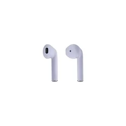 Setty TWS Headset - lila bluetooth headset, töltő tokkal-1