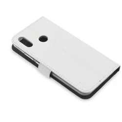 Huawei P20 Lite Telefontok - Fehér könyvtok-2