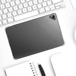 Honor Pad X8 Tablettok - ütésálló átlátszó szilikon tablet tok-3