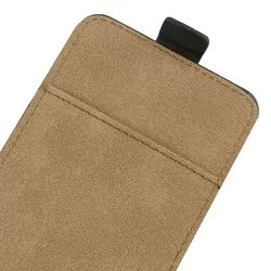 iPhone 11 PRO MAX Telefontok - Lefelé nyíló Flexi Fliptok fekete-3