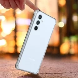 Samsung Galaxy S23 FE 5G Telefontok - Ütésálló átlátszó hátlap tok-2