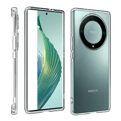 Honor Magic5 Lite Telefontok - átlátszó szilikon tok-2