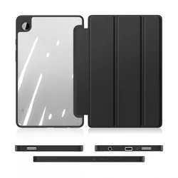 Samsung Galaxy Tab A9 8.7 X110 / X115 Tablettok - DUX DUCIS TOBY fekete ütésálló tok-5
