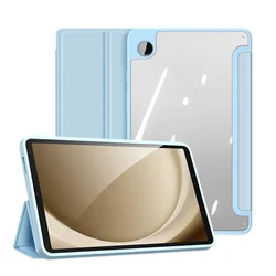 Samsung Galaxy Tab A9 8.7 X110 / X115 Tablettok - DUX DUCIS TOBY világoskék ütésálló tok-2