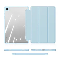 Samsung Galaxy Tab A9+ Plus 11.0 X210 / X216 Tablettok - DUX DUCIS TOBY világoskék ütésálló tok-4