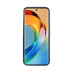 Honor X50 5G Telefontok - kék szilikon hátlap tok-2